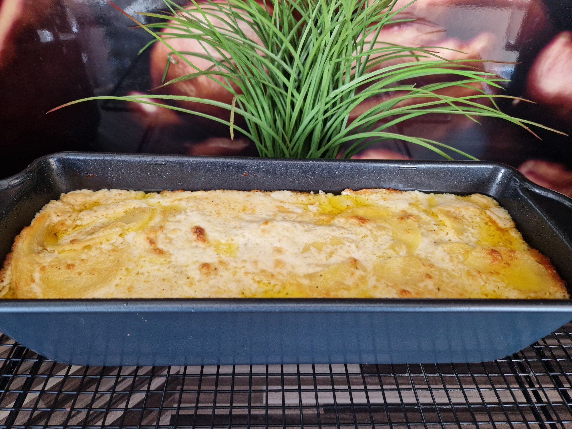 Kartoffelgratin aus der Brilliance Kastenform