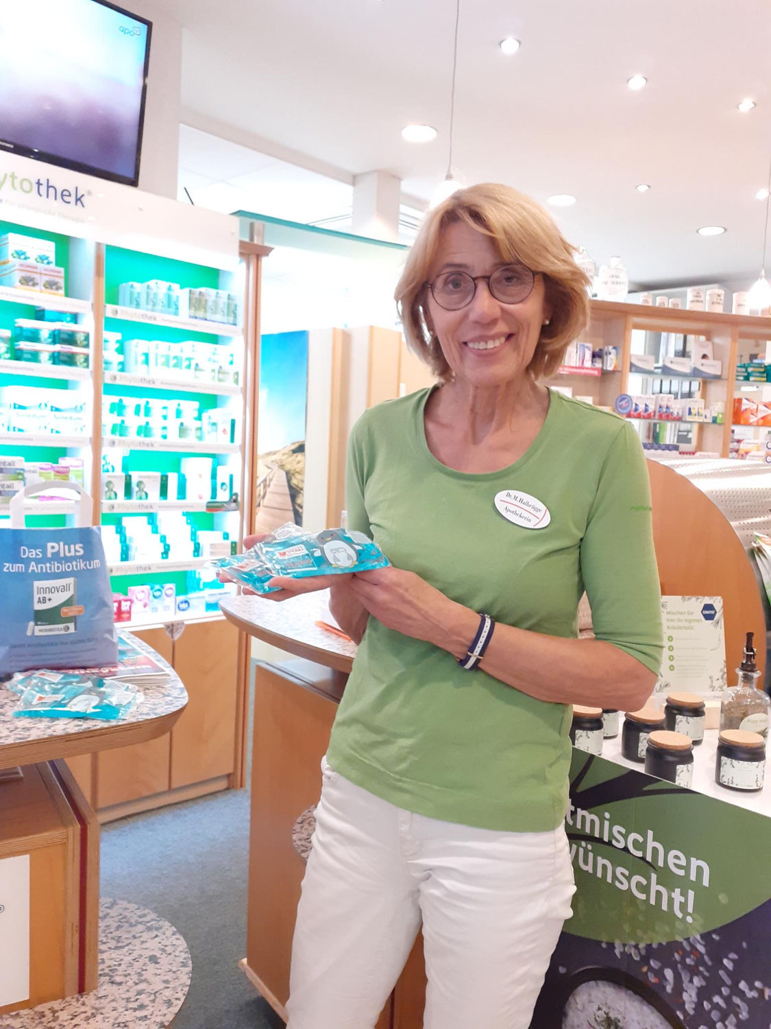 Danke an die Dom-Apotheke