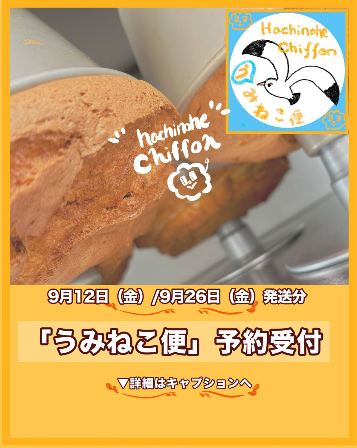 WEB販売　9月『うみねこ便』のお知らせ