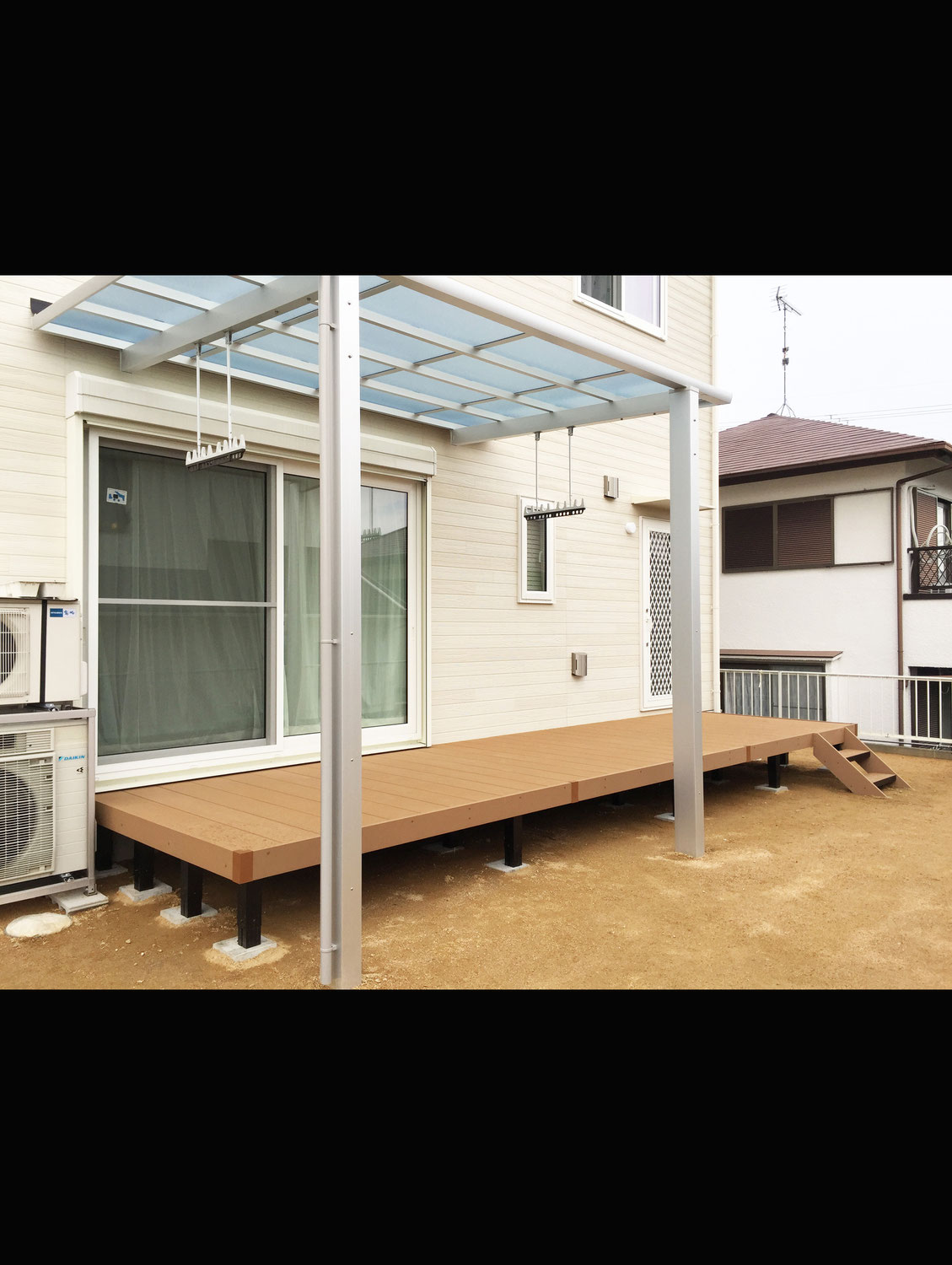 新築住宅のお庭をリフォーム