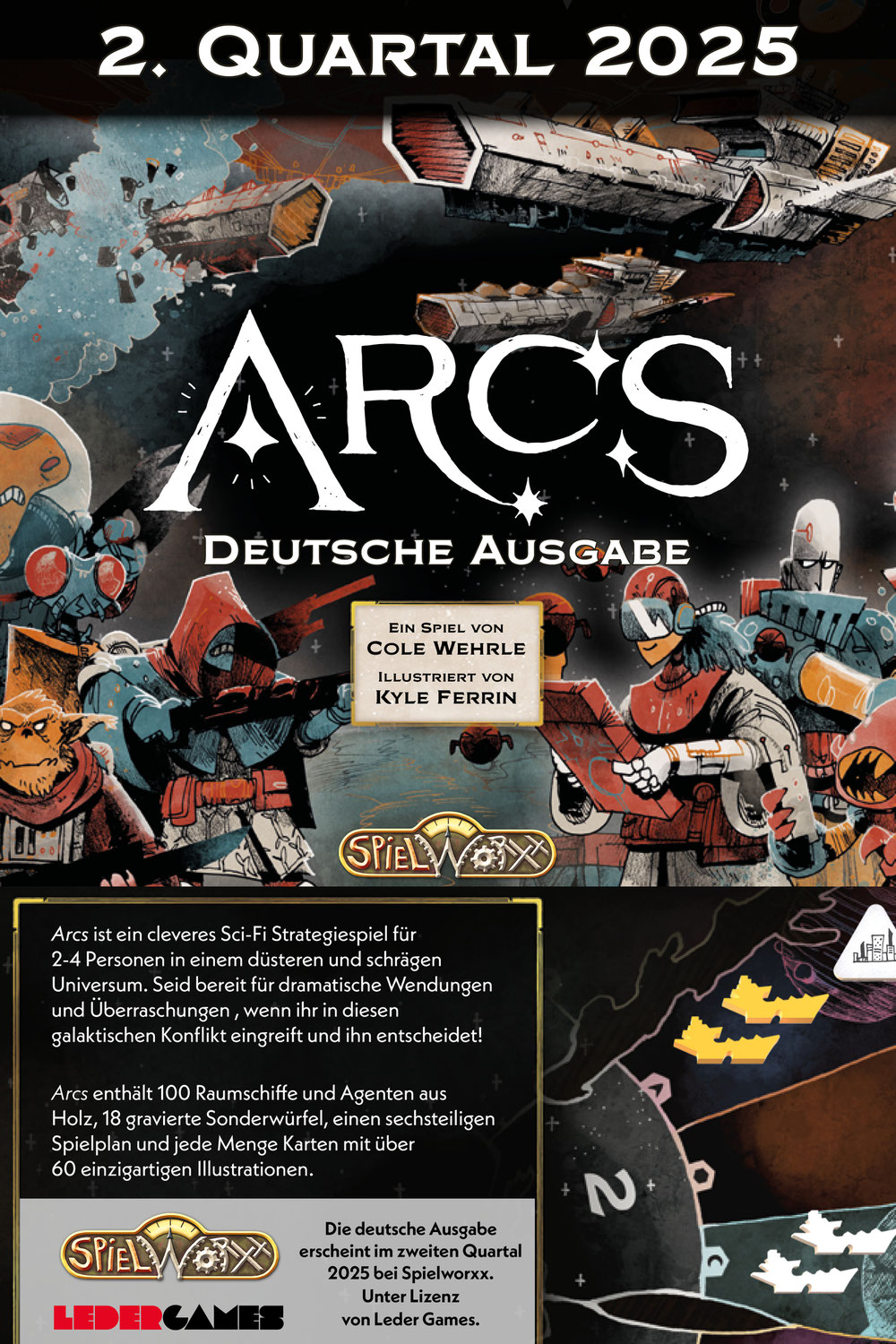 Ankündigung: ARCS - Deutsche Ausgabe