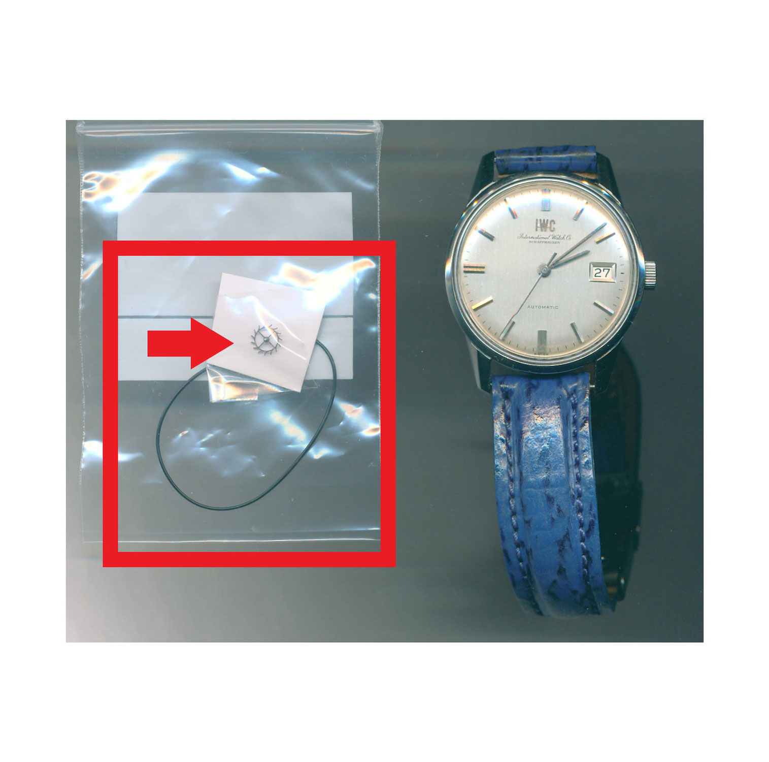 ジャンク IWC 自動巻き時計 オールドインター オールドインター（IWC）/自動巻/1960～70年代/お魚リューズ
