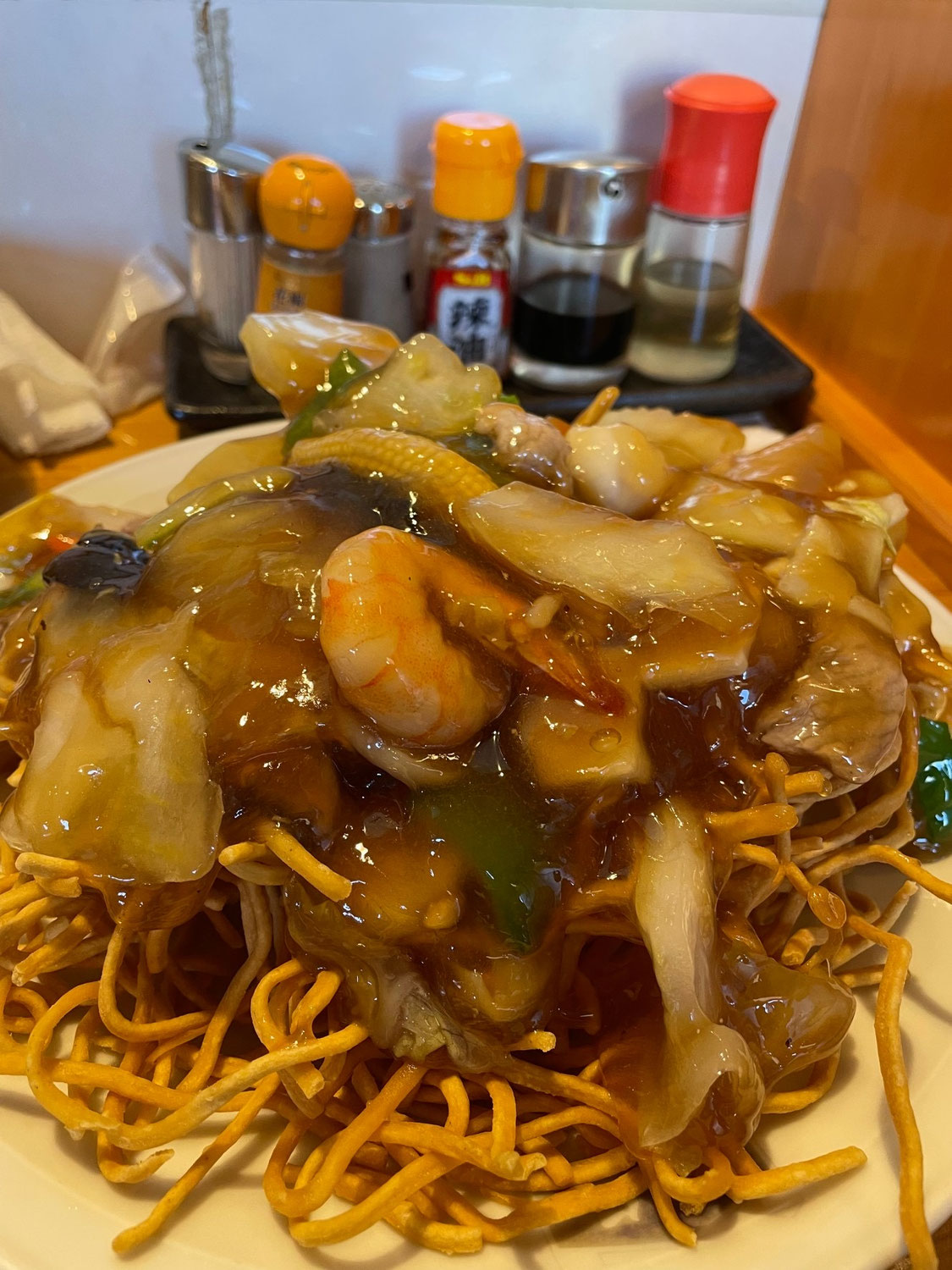 直江津・シャーレン　揚げかた焼きそば