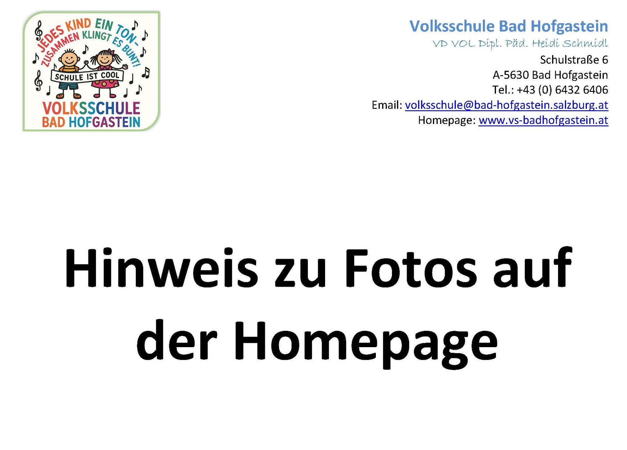 News zur Betreibung von Schulhomepagen