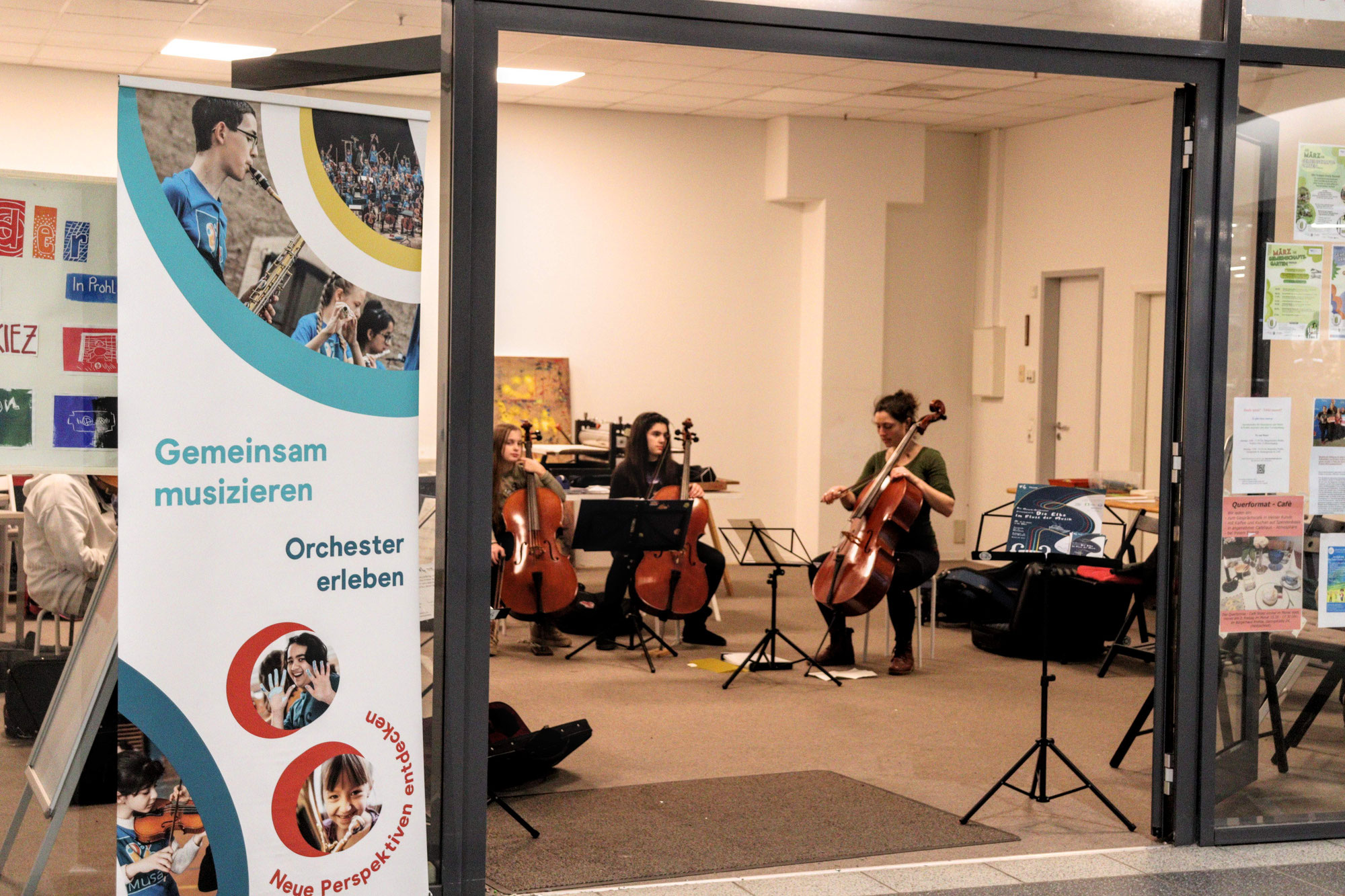 Öffentliche Probe im Prohliszentrum