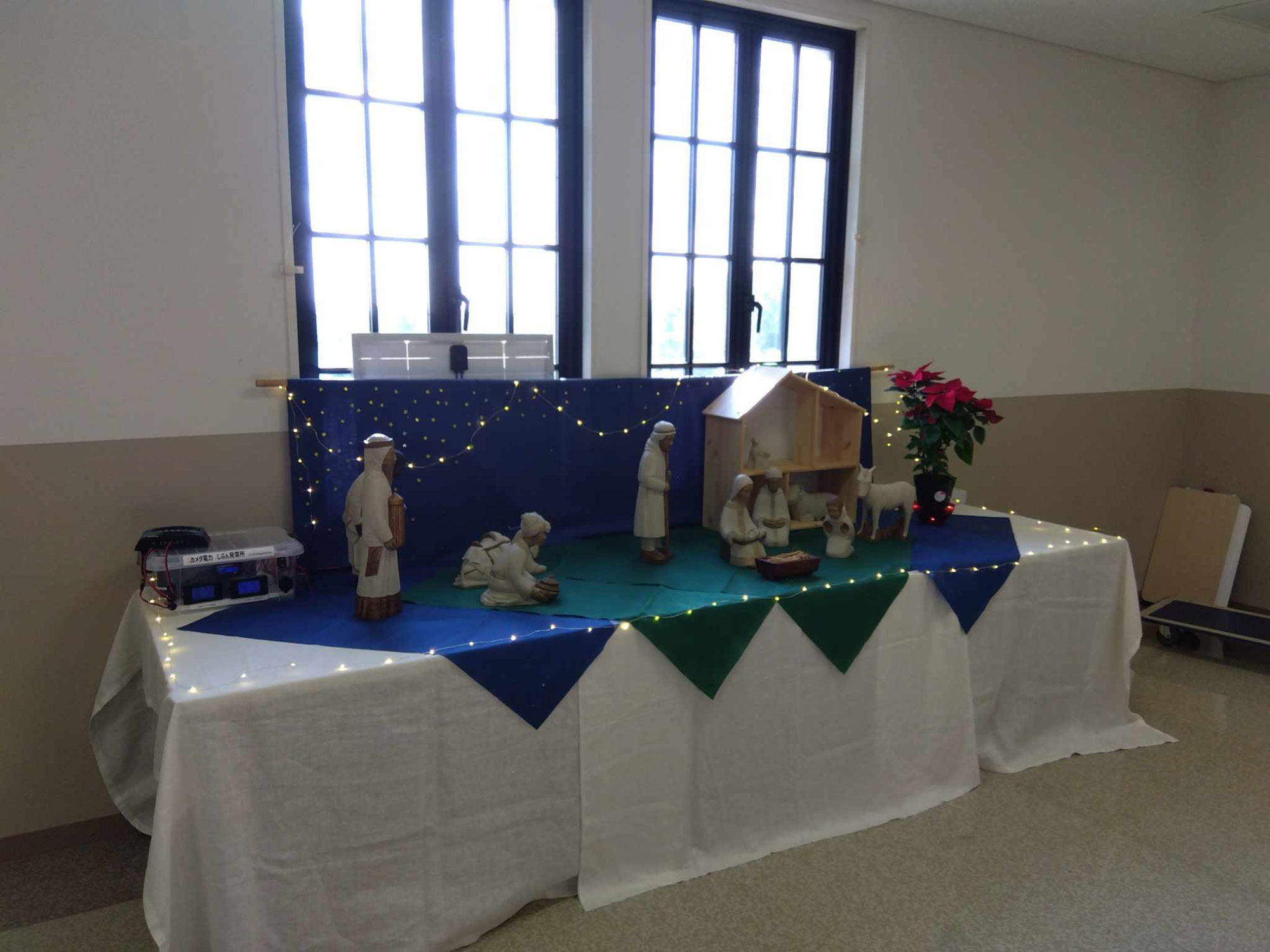 関西学院大学国際学部SDGsプロジェクトとNPO法人エコロジーオンラインが協働～可搬型太陽光発電装置「じぶん発電所」でエコなクリスマスを～