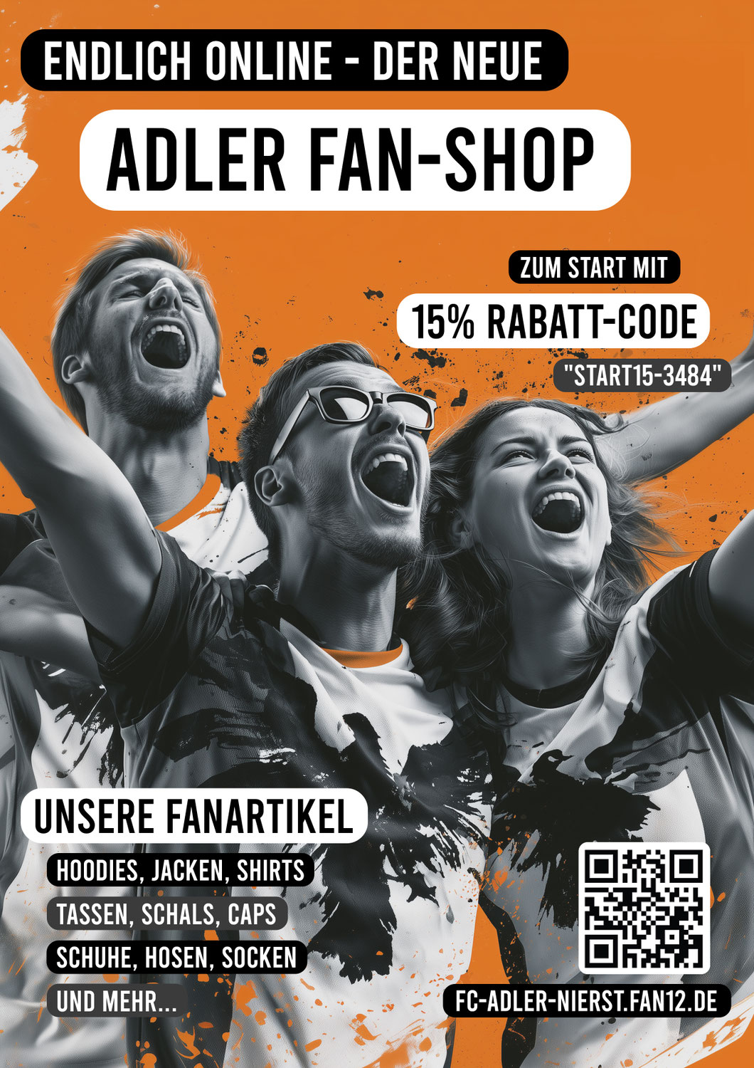 Neuer Adler Online-Fan-Shop
