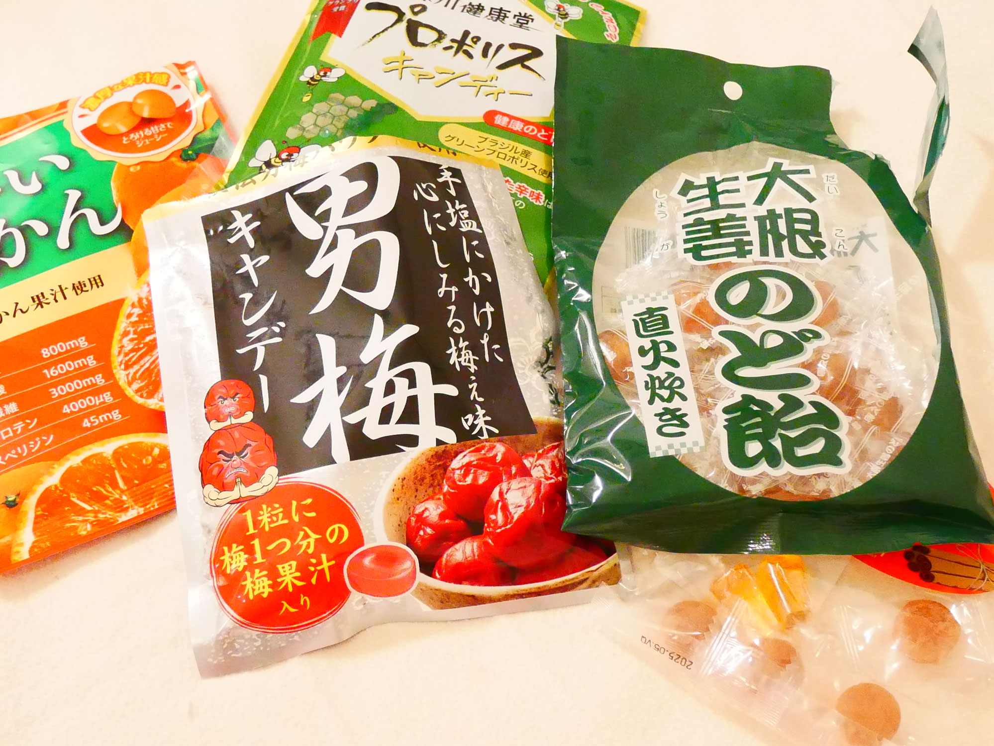 もう飴は舐めたくない