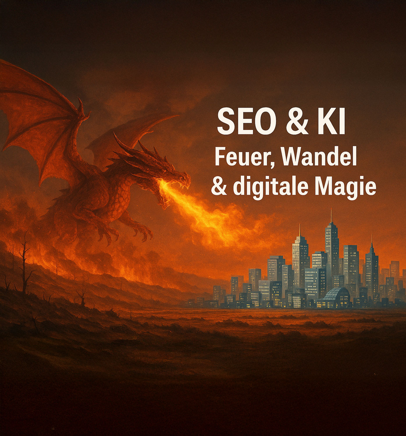 SEO & KI heute – eine Geschichte voller Feuer, Wandel und digitaler Magie