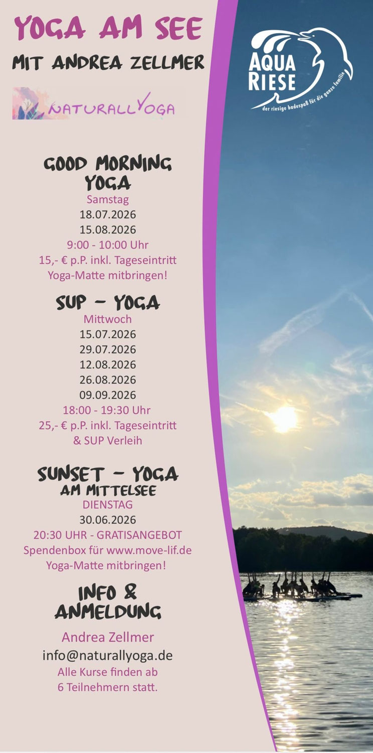 Yoga am See & SUP Yoga - Bad Staffelstein
