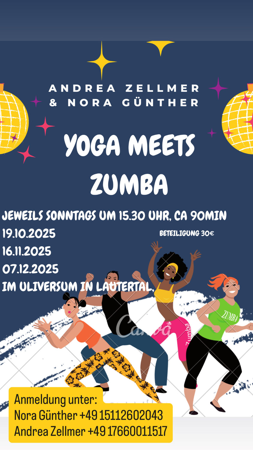 Yoga meets Zumba 19.10.2025