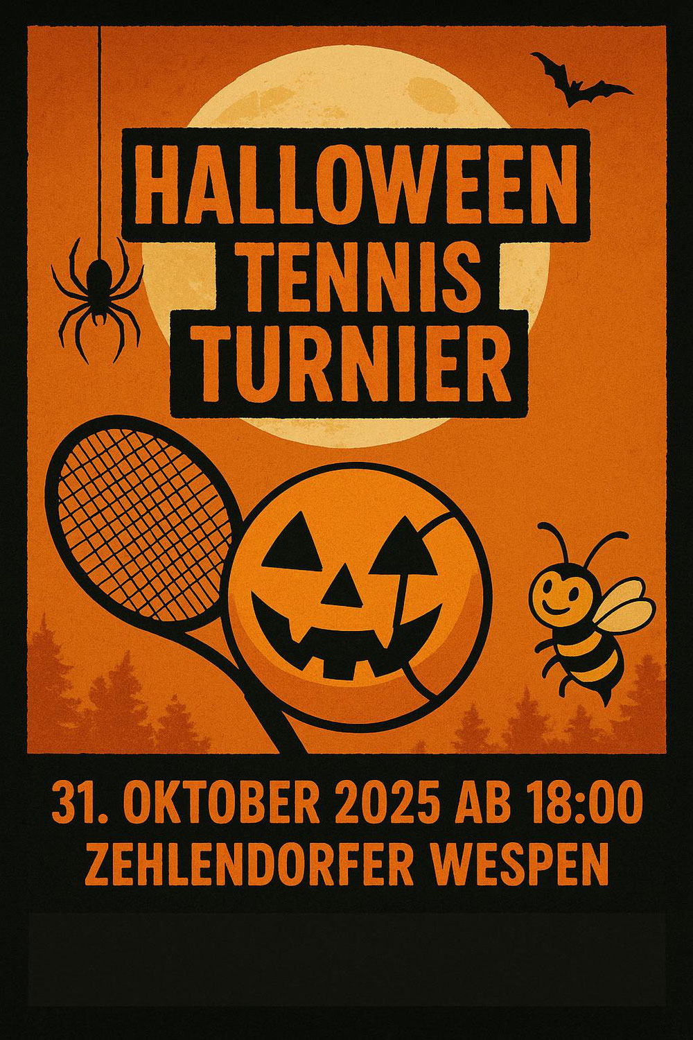 Halloween-Tennis am 31.10.2025