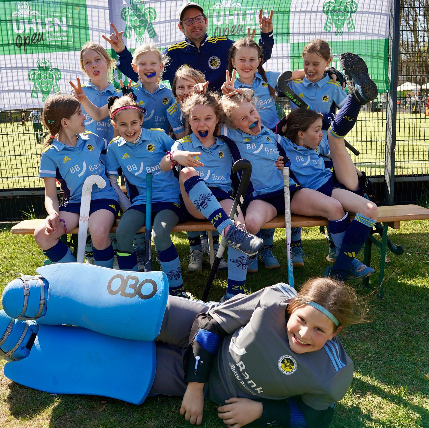 WU10 der Zehlendorfer Wespen gewinnt die Uhlen Open in Mülheim!