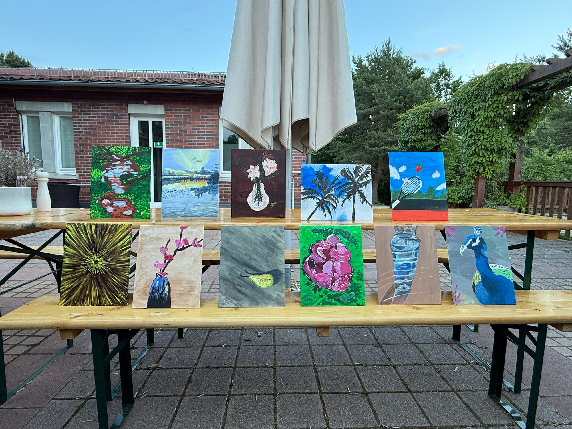 Wespen Art Nights: Vom Motiv zur Malerei - und weiter zur Abstraktion