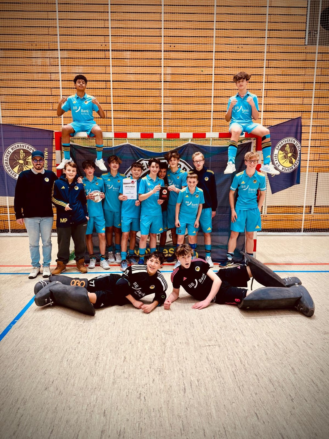 Männliche U14 holt Berliner Meisterschaft