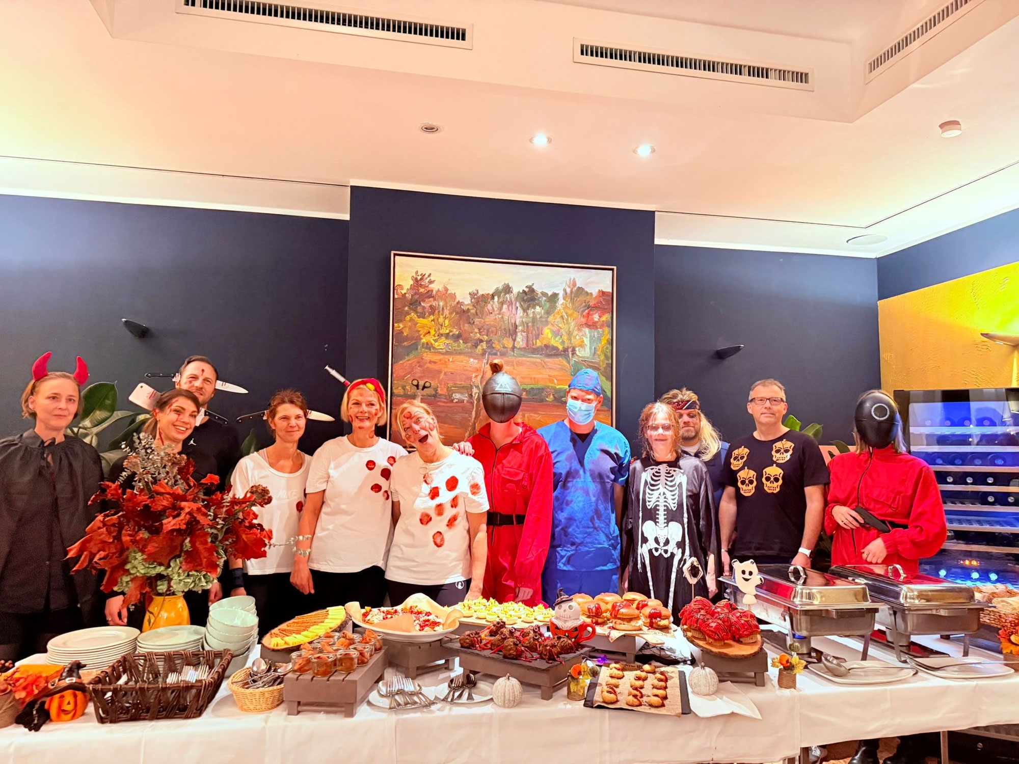 Schaurig - und schön: Das Wespen Halloween-Turnier