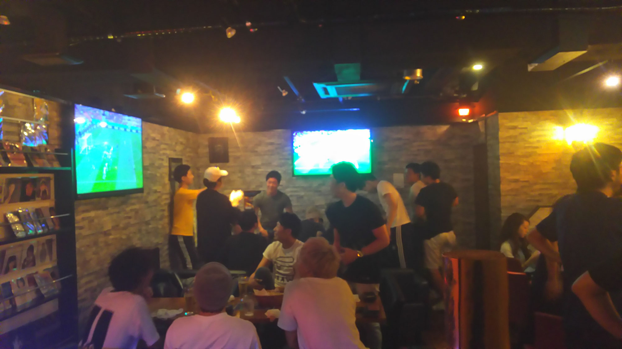 サッカー観戦イベント