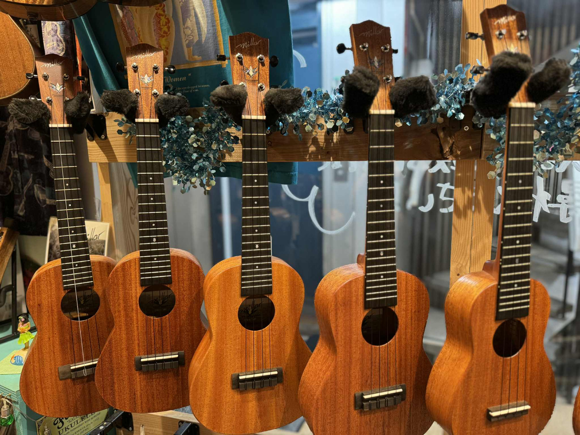 2025/9/18インスタライブで紹介したウクレレたち