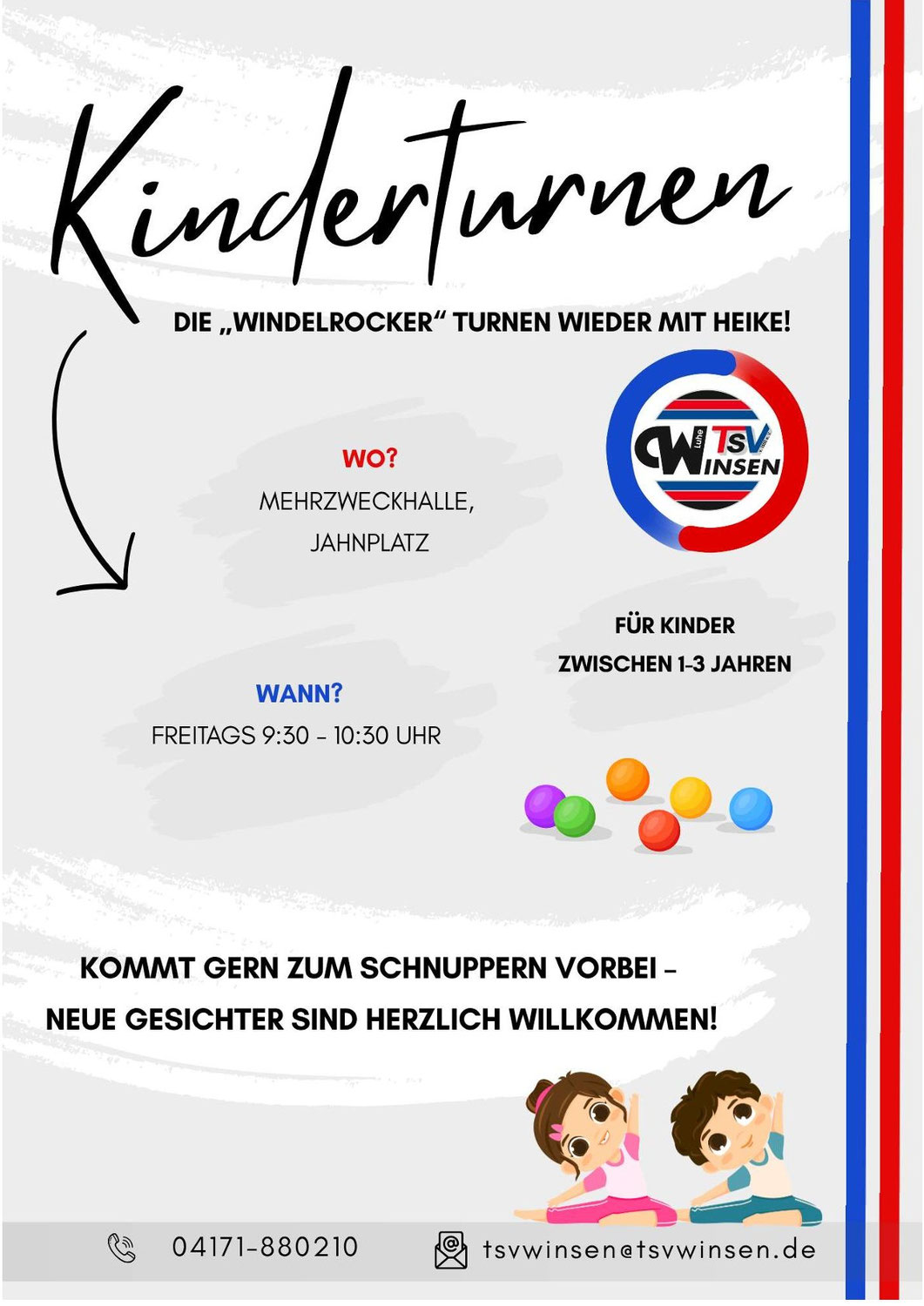 Kinderturnen - Die Windelrocker sind wieder da