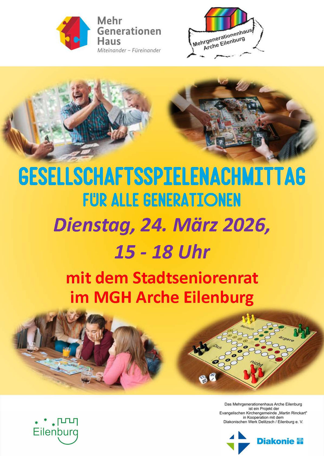 Gesellschaftsspielenachmittag