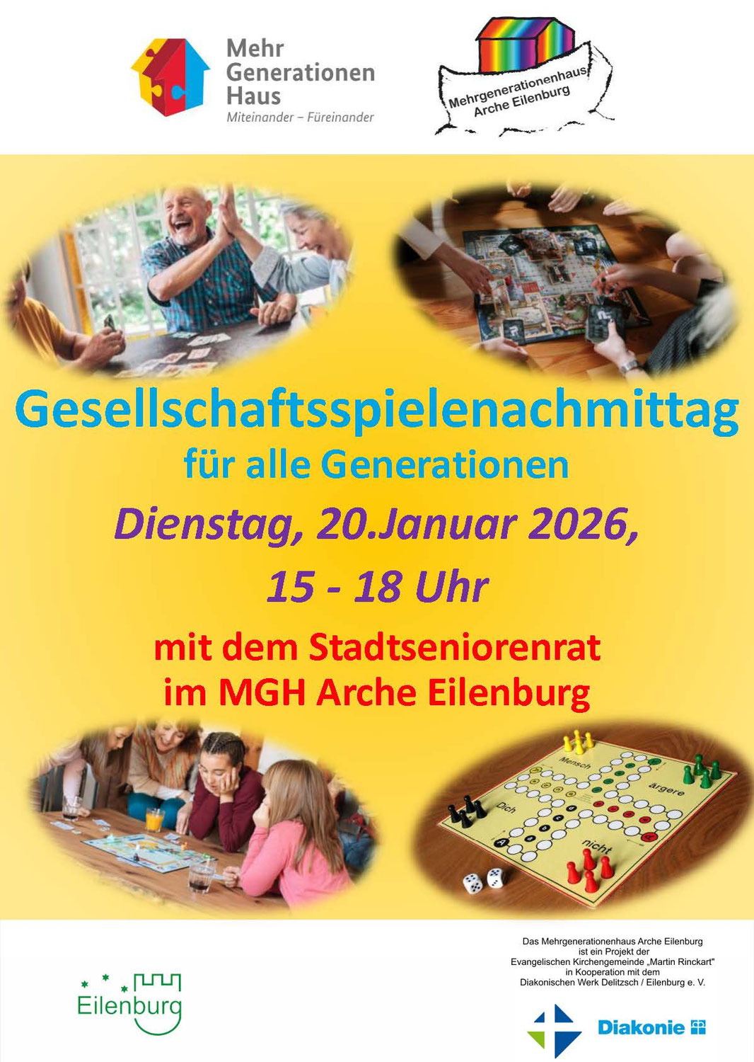 Gesellschaftsspielenachmittag