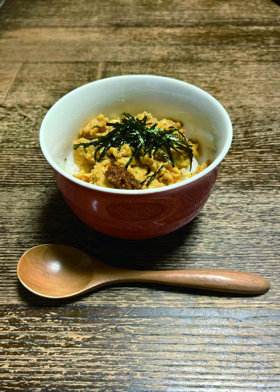 ふんわり卵の賄い風ご飯