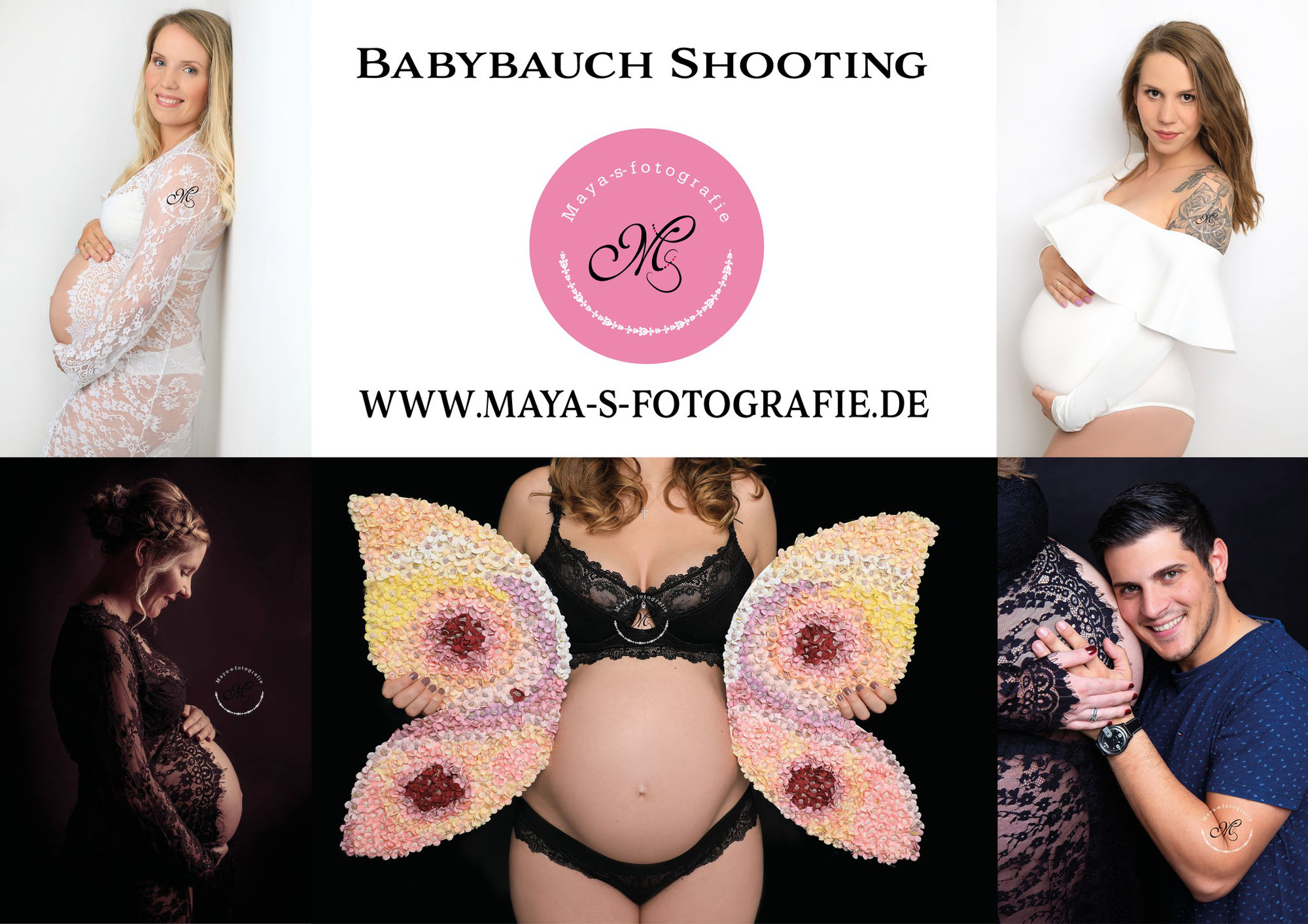 Babybauch Shooting-Schwangerschaftsshooting bei Maya-S-Fotografie