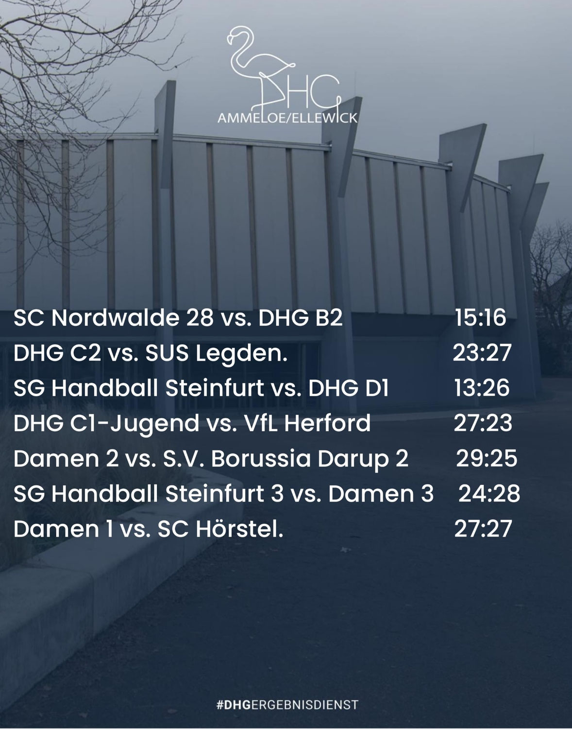 #DHGERGEBNISDIENST