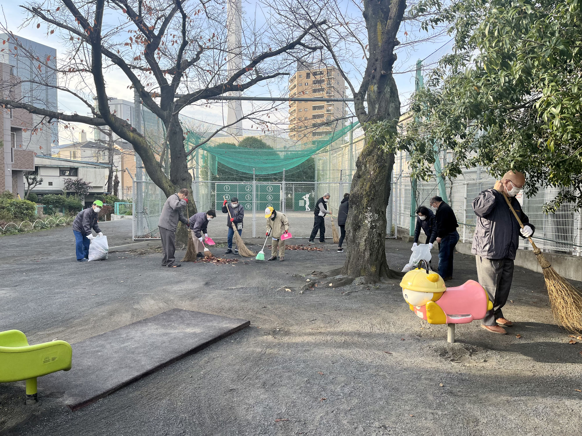 上池袋さくら公園　ごみ０デー