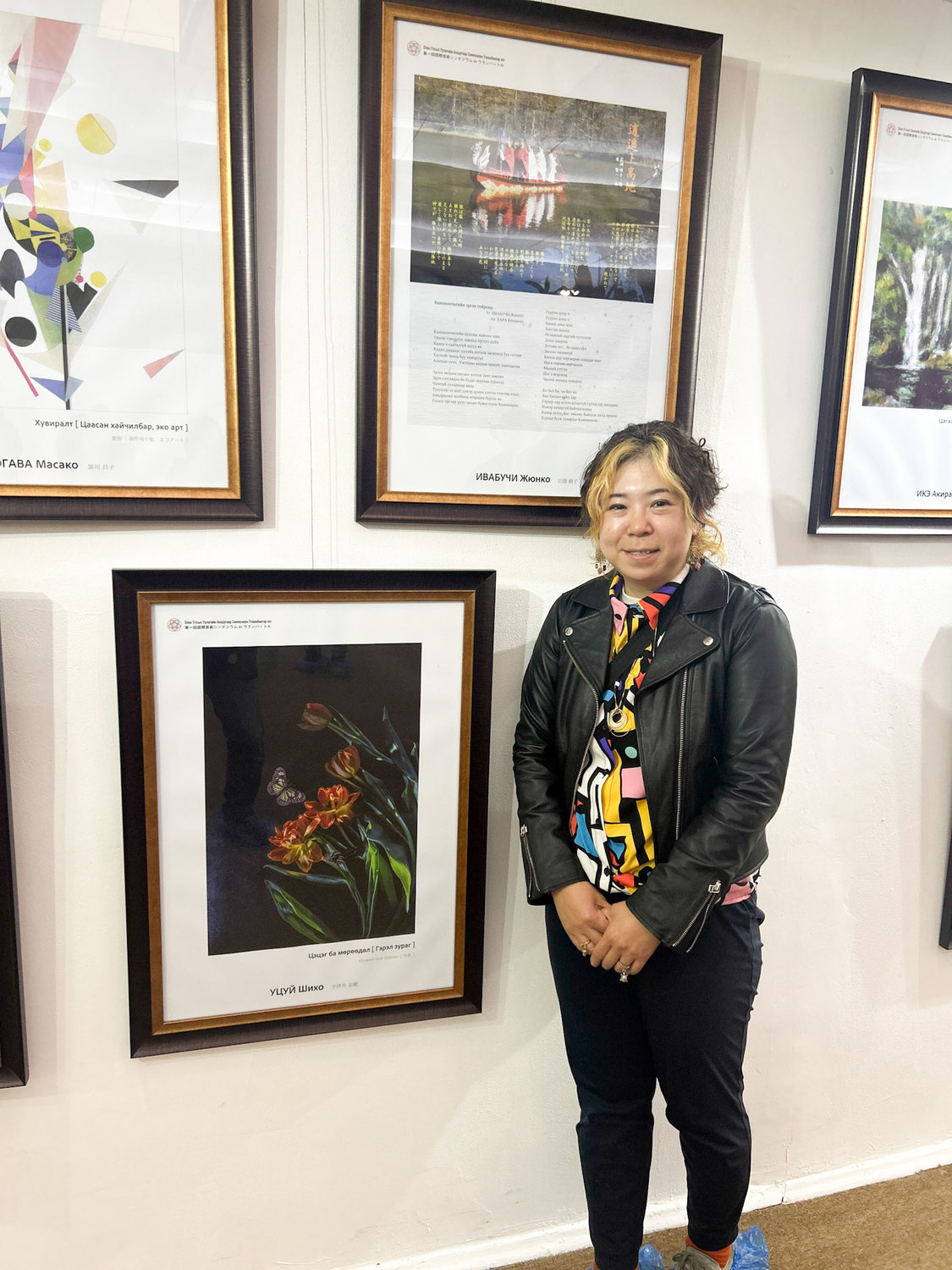 シンポジウムでの展示