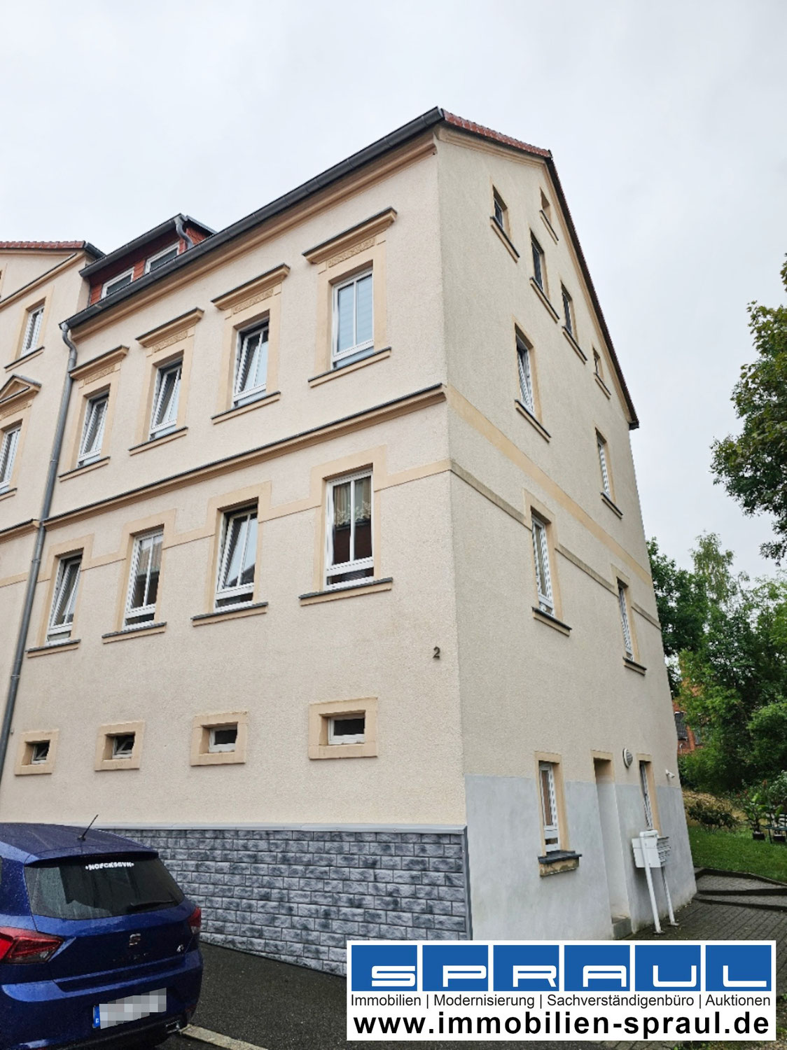Modernisierte, hochwertige 2-Zimmerwohnung in Zwickau mit 5% Rendite, PROVISIONSFREI