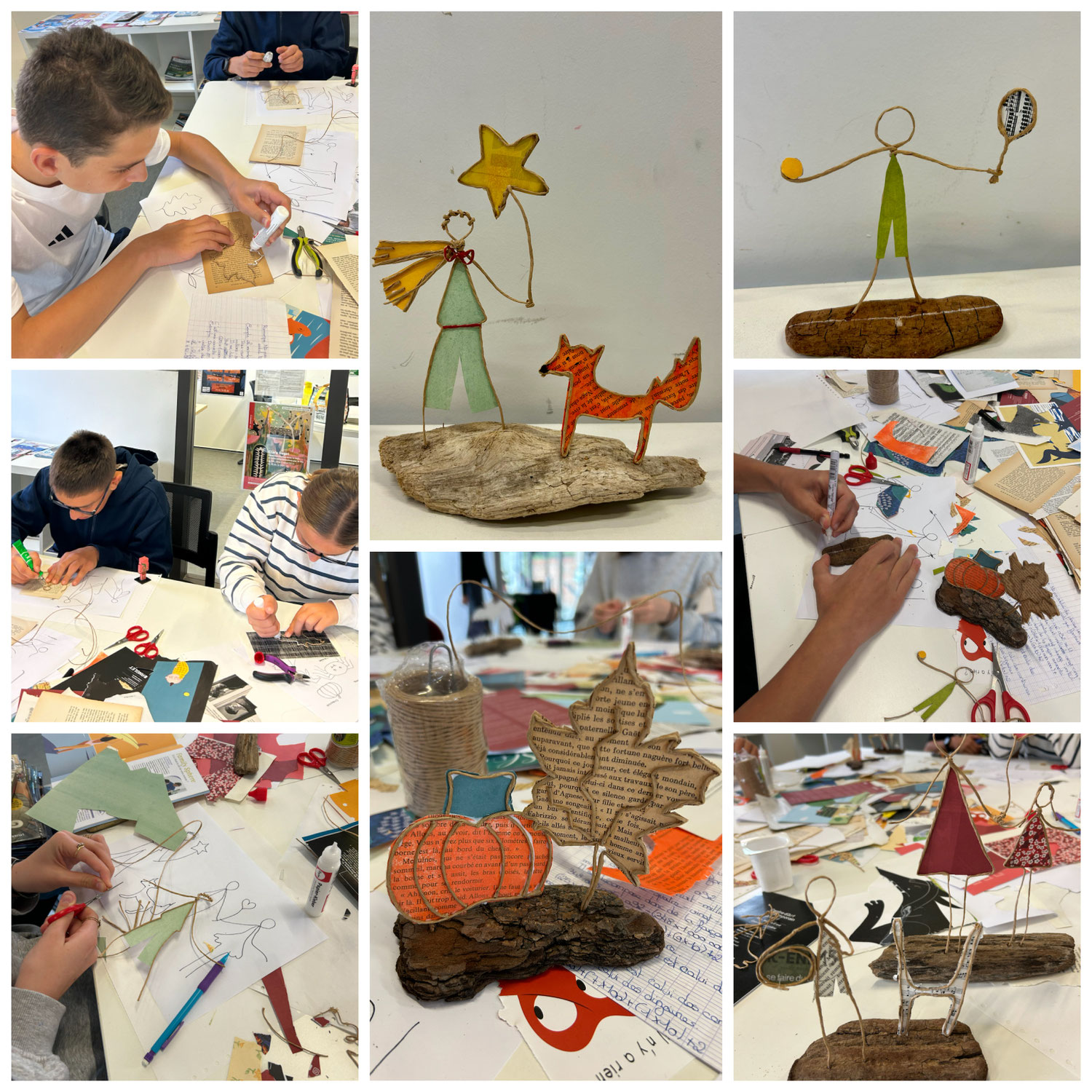 Les vacances récréatives ! Avec Ficelle et Papier