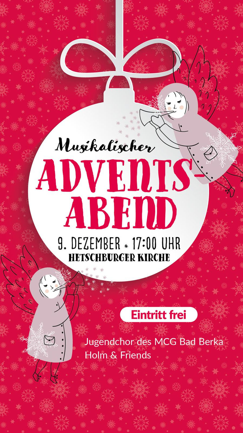 Musikalischer Adventsabend am 9. Dezember