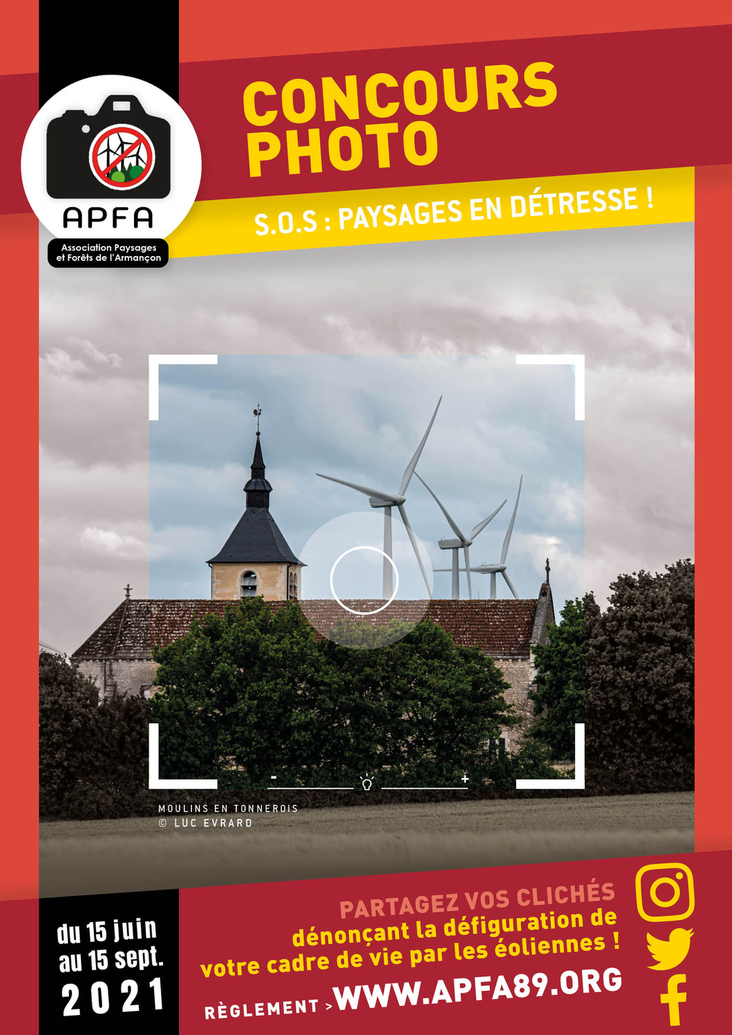 Concours Photo - Eoliennes : "S.O.S. Paysages en détresse"