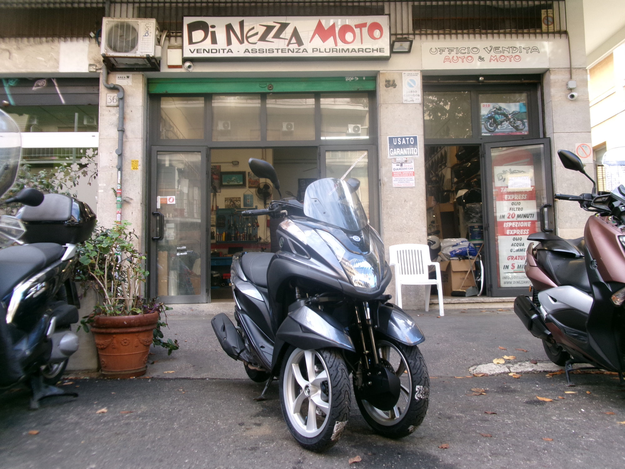 YAMAHA TRICITY 125 - 2014 - KM 18.000 - EURO 3