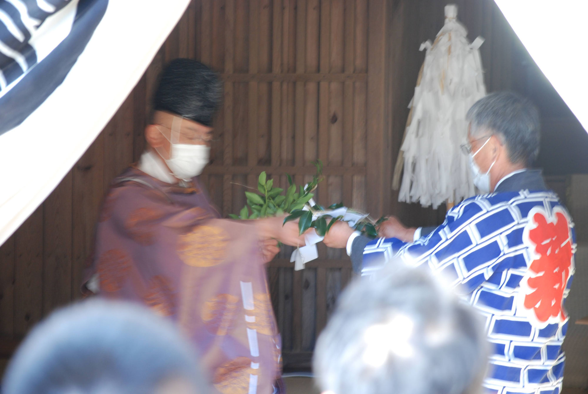 大理神社御柱祭・御柱終了報告祭か行われました