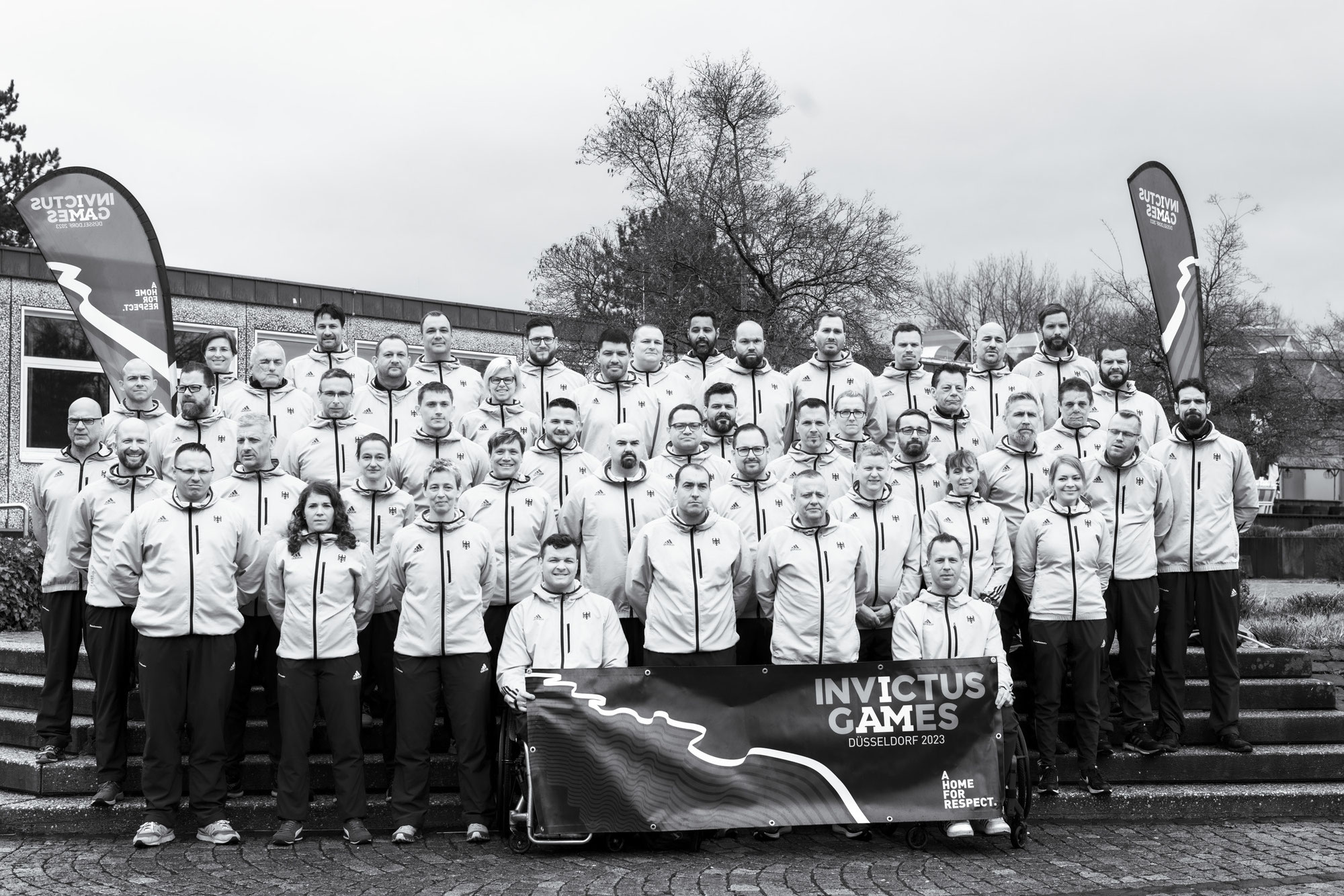 Gesichter des Lebens trifft das deutsche Team der Invictus Games 2023