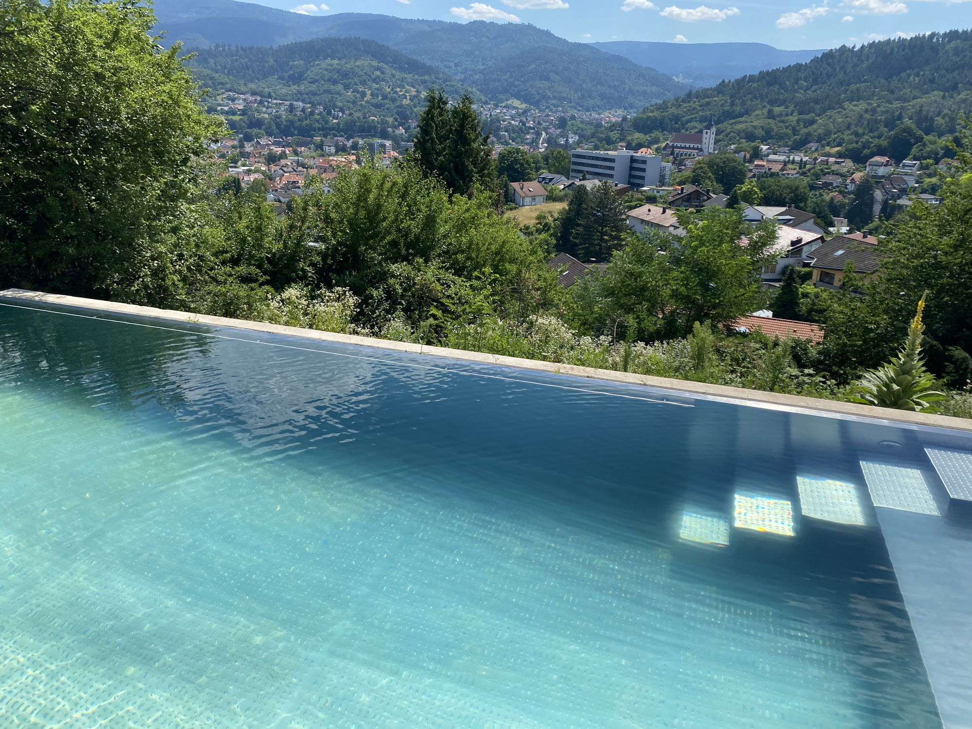 Projektvorstellung Infinity Edelstahpool