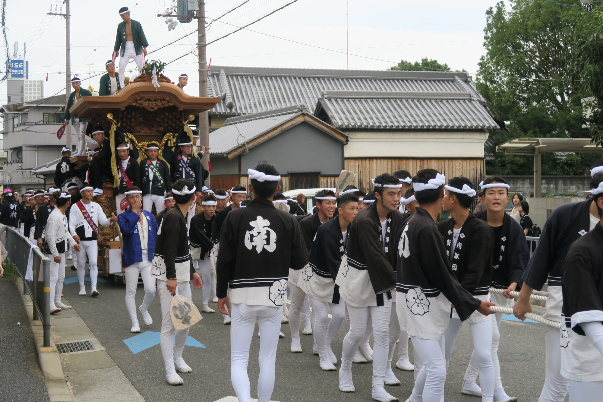 秋のだんじり祭り