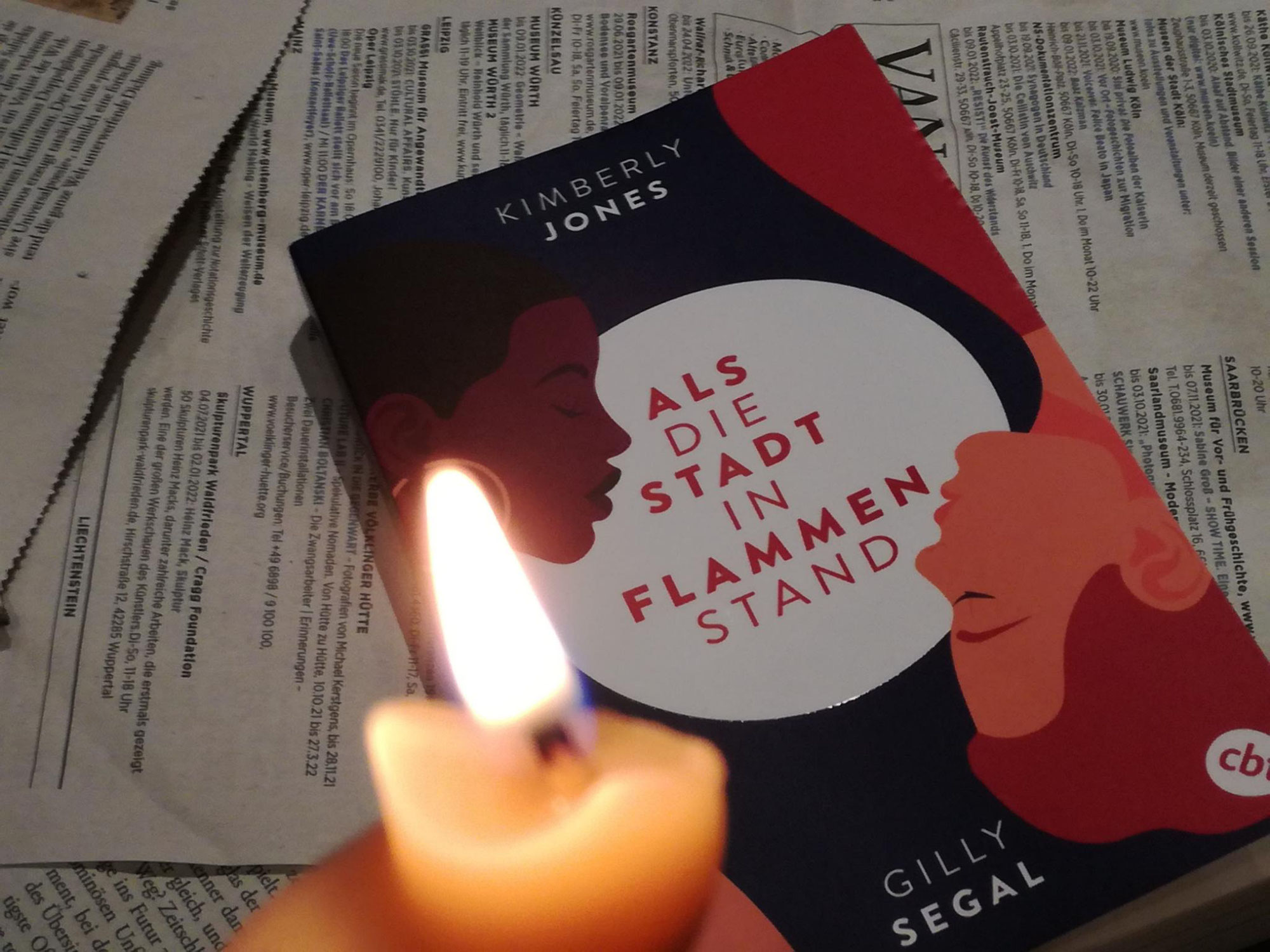 "Als die Stadt in Flammen stand" von Kimberly Jones und Gilly Segal (Johanna)