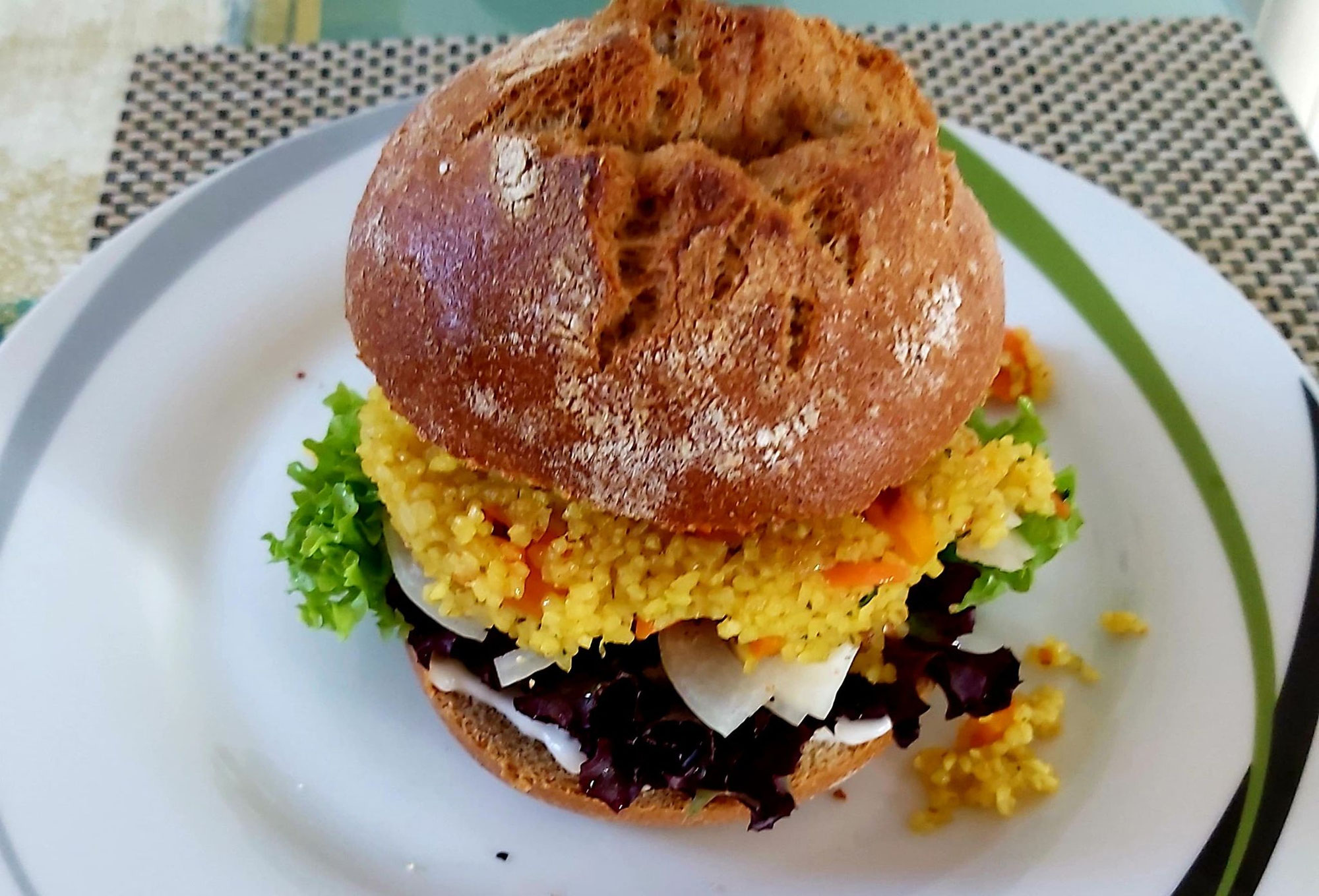 Vegane Gemüse-Burger selbst gemacht
