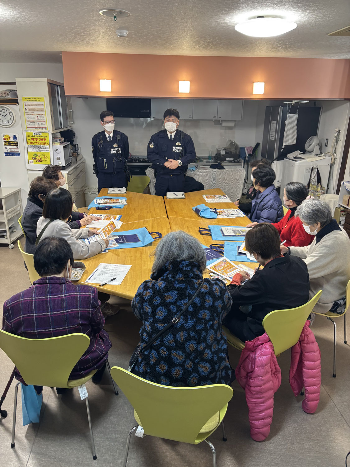 他人事と思えない！防犯対策を話し合いました。