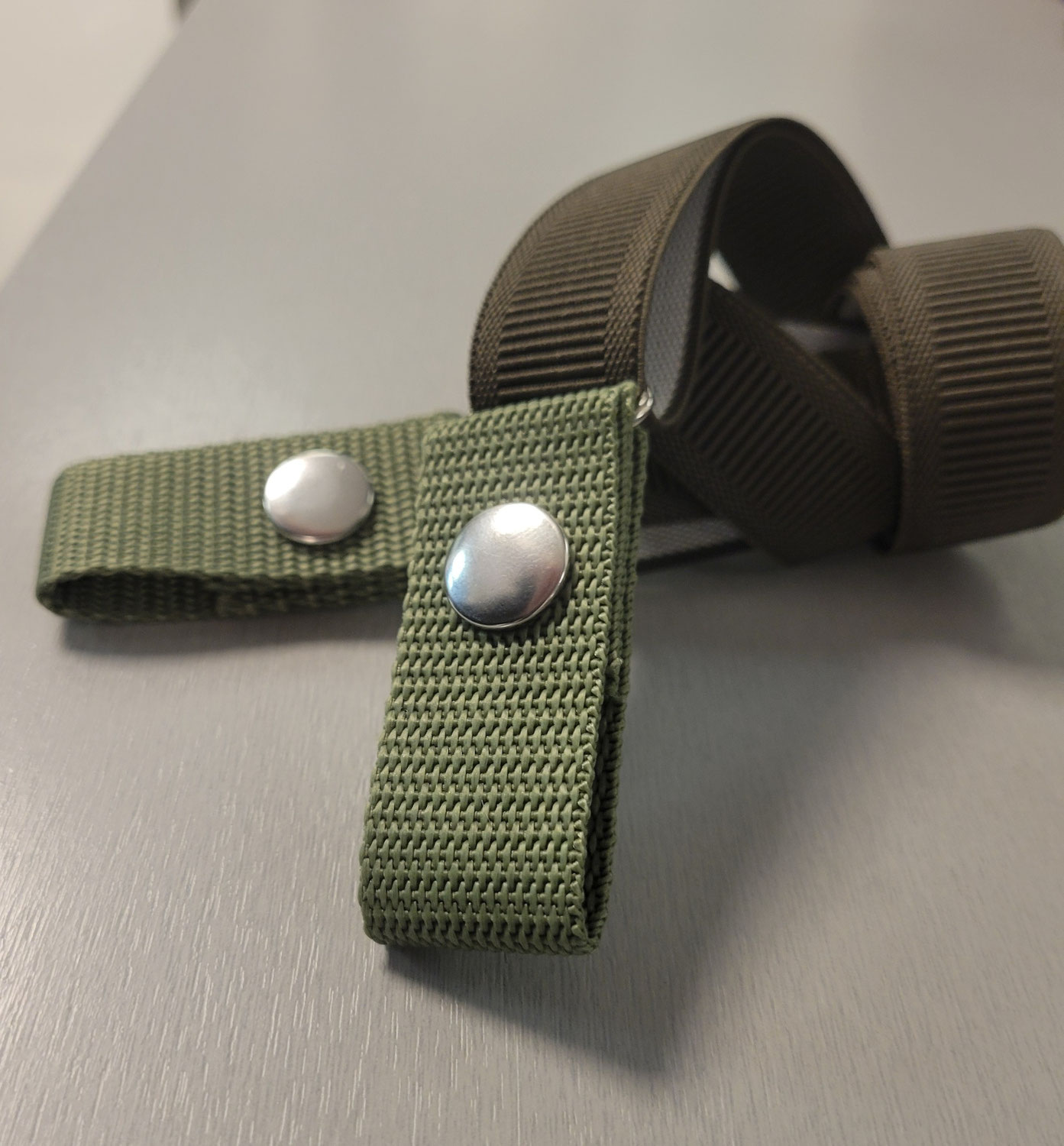 Ceinture sans boucle KAKI 2