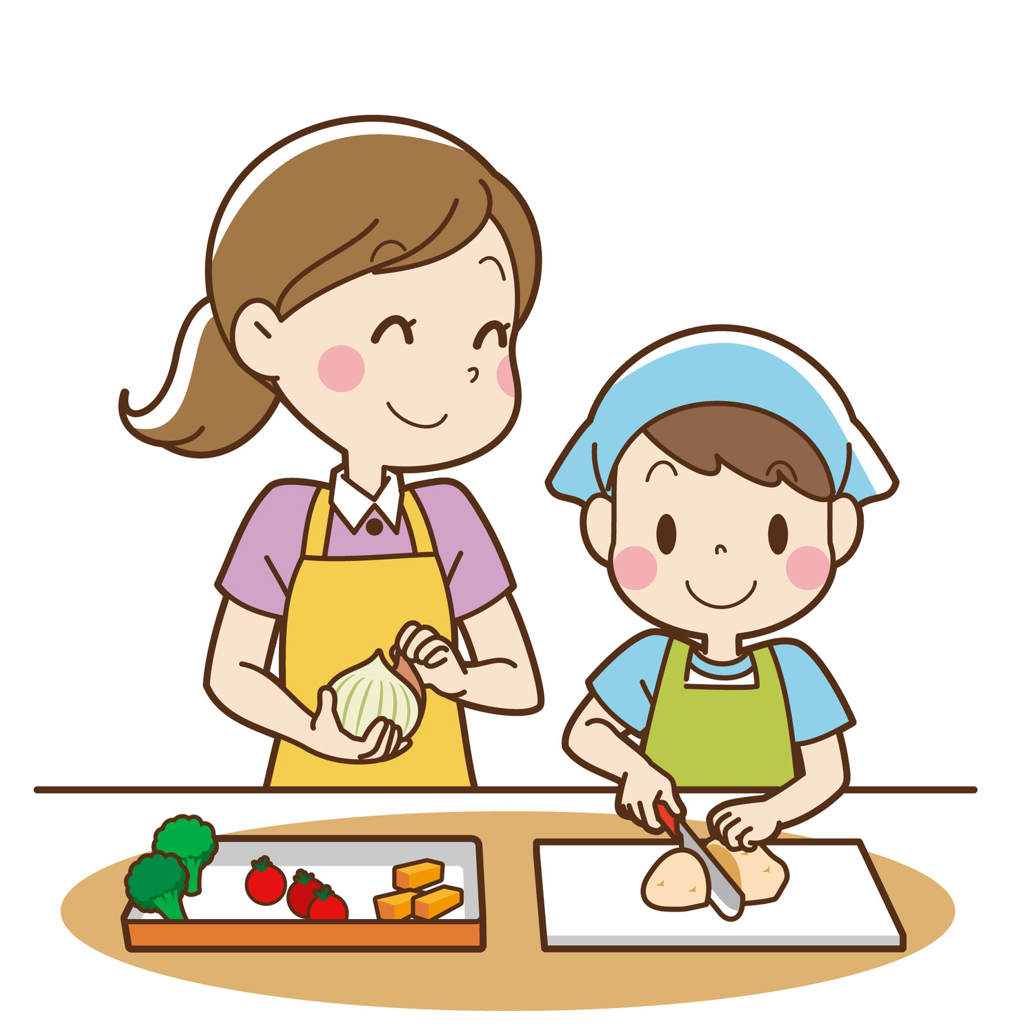 親子クッキング