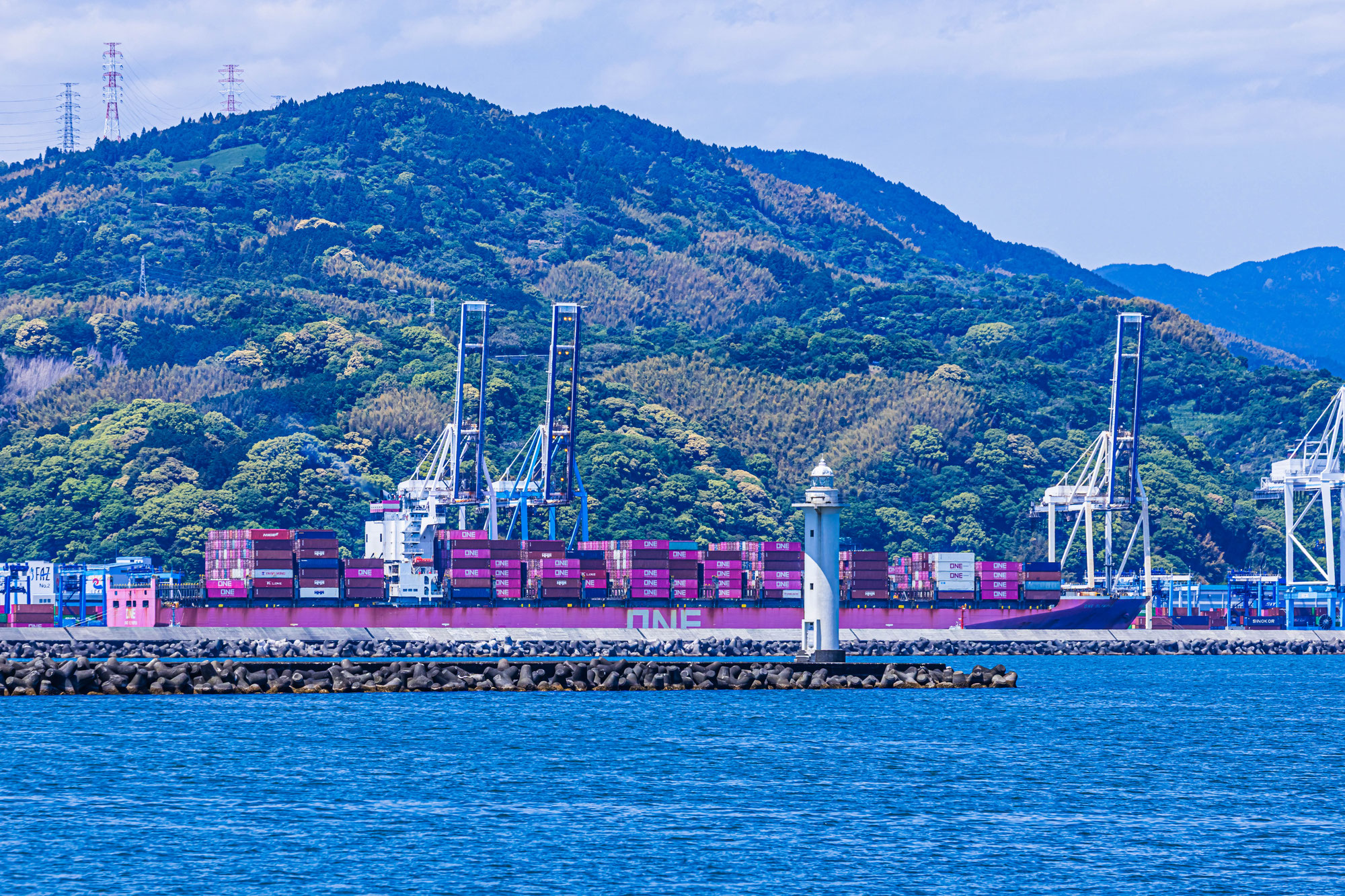 41,995TEU handled in August 2025