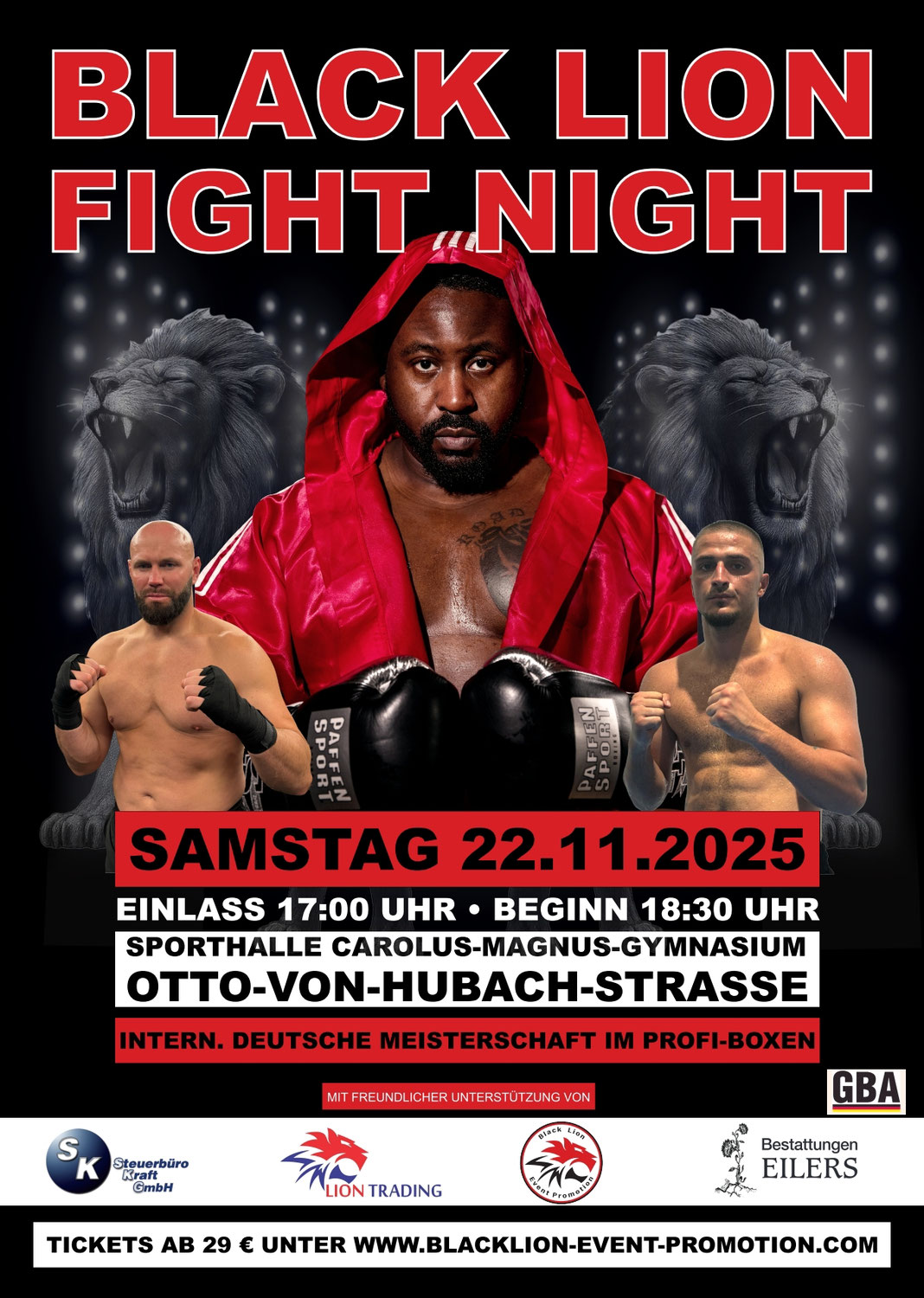 Daniel Bulabula kämpft um weiteren Titel – Live in Übach-Palenberg!