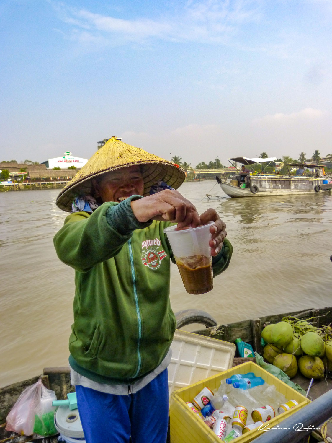 Vietnam - Sipping Coffee Mekong Style: A Must-Do While Visiting Floating Markets