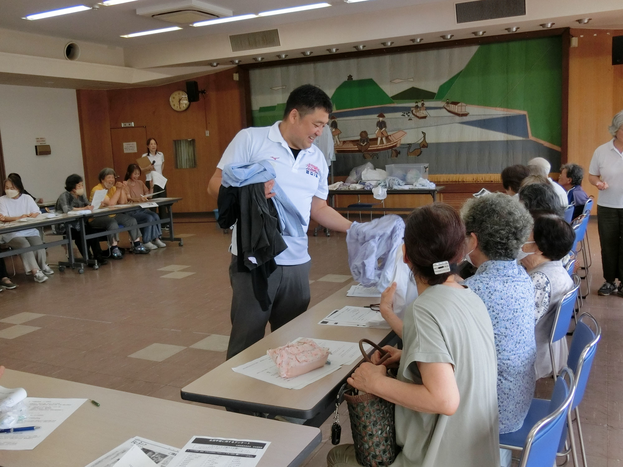 ふるさと見聞講座「簡単しみ抜きの技」