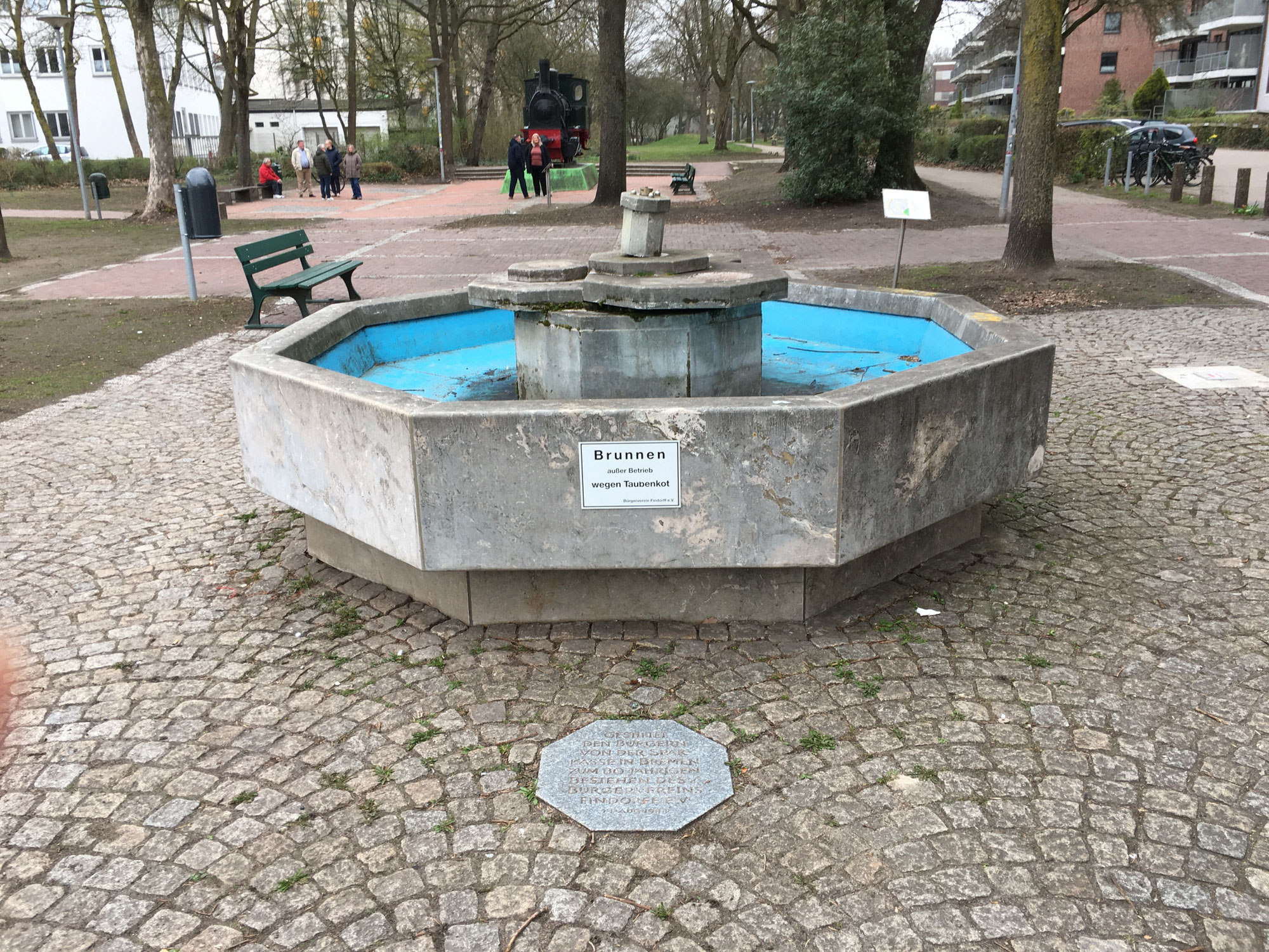 Jugendliche nennen das abgerockte Umfeld der Jan-Reiners-Lok »Platz des Todes«. Die CDU Findorff möchte diesen Zustand ändern.