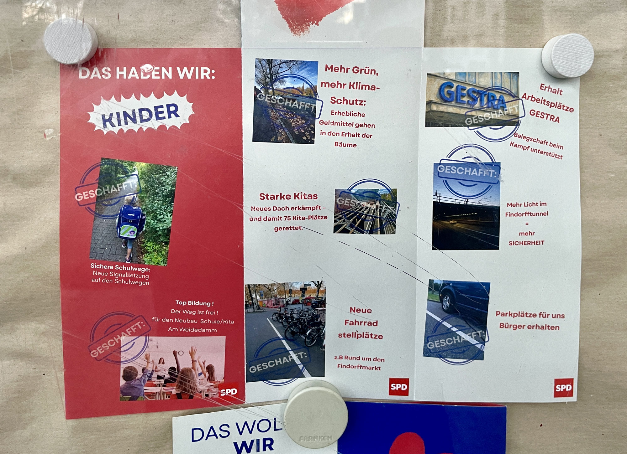 »Das haben wir geschafft: Kinder« Faktencheck zu sieben angeblichen »Erfolgen« im neuen Flyer der lokalen SPD in Findorff